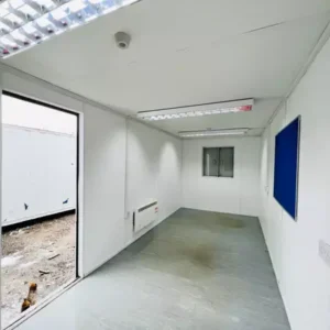 20x8ft Shipping Container Office | Portable Anti-Vandal Building