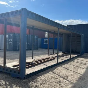 40 FT HC Used Container With Multiple Openings